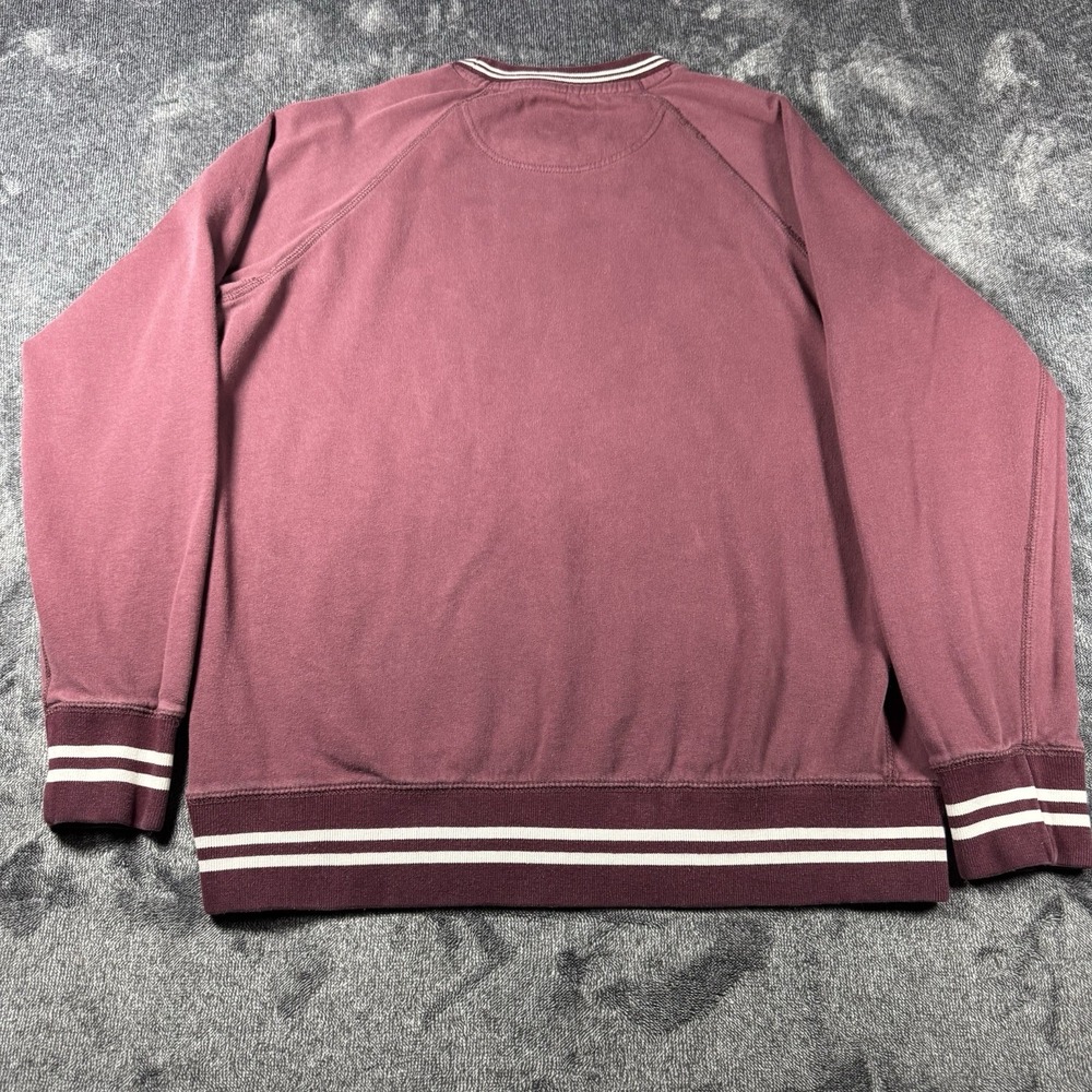 Vintage American Eagle Outfitters Mens Large Maroon Crewneck Sweater - Picture 7 of 8